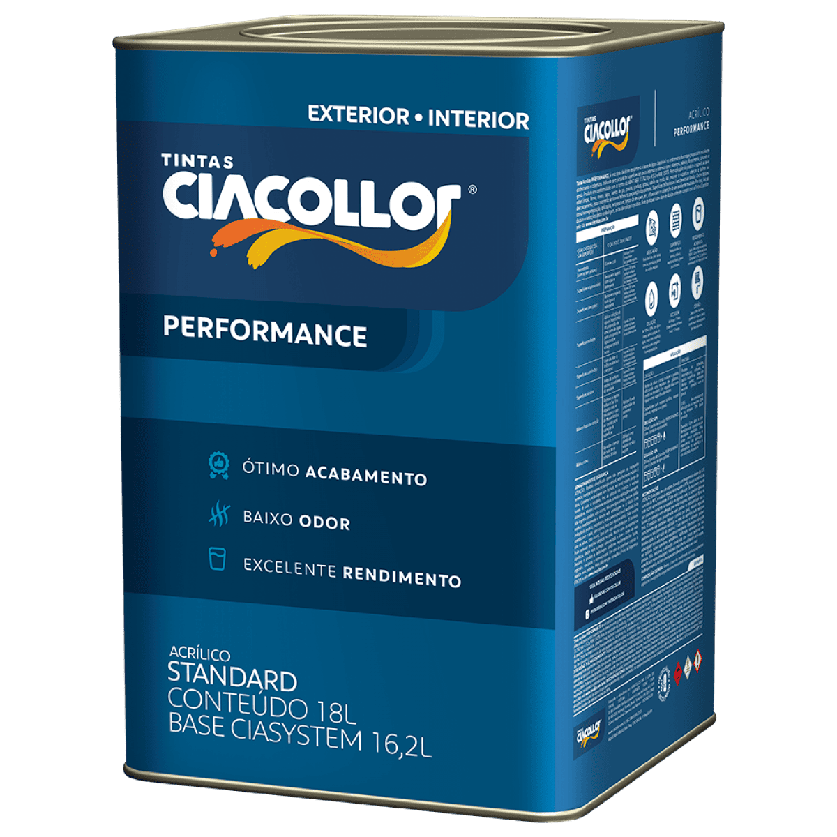 Ciacollor Tinta Econômica Ciallar Fosco Pimenta de Cheiro 18L