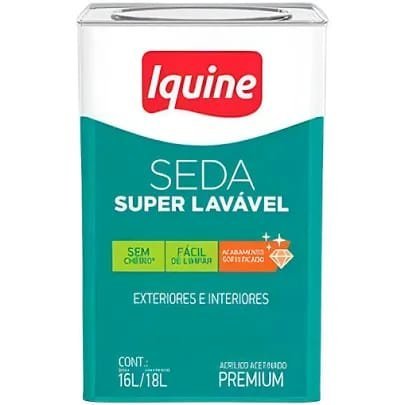 Iquine Seda Super Lavável Acrílico Acetinado Premium 16L/18L
