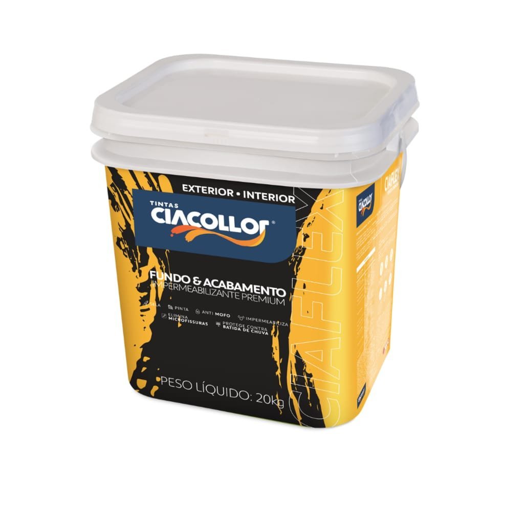 Fundo e Acabamento Impermeabilizante Branco 20kg