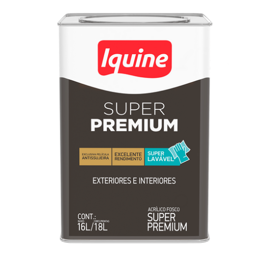 Iquine Super Prêmio Exteriores e Interiores 16L/18L