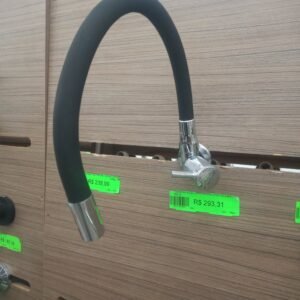 Torneira Gourmet de Parede Kelly Preta