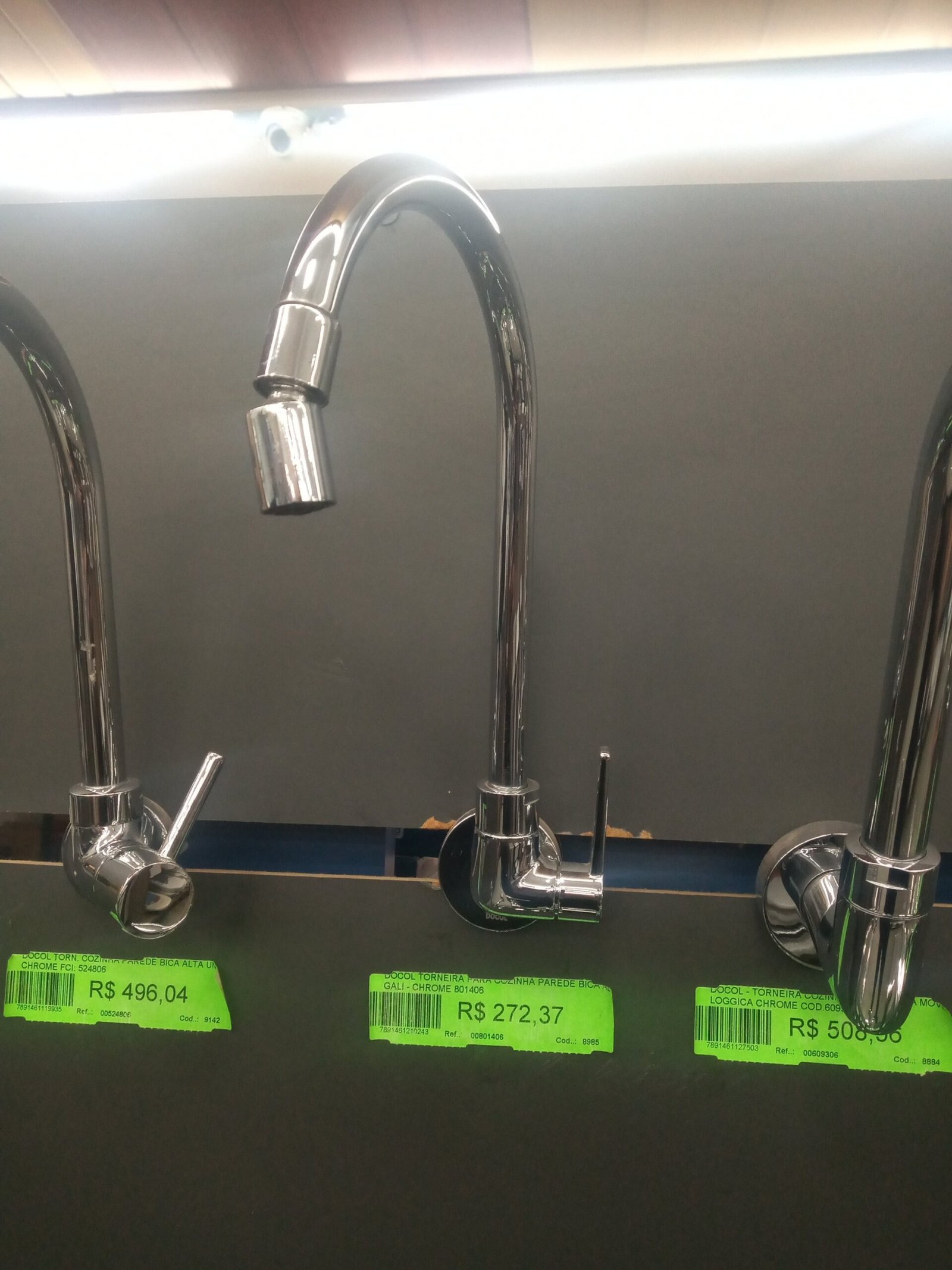 Docol Torneira Cozinha Parede Bica Móvel Al Gali – Chrome